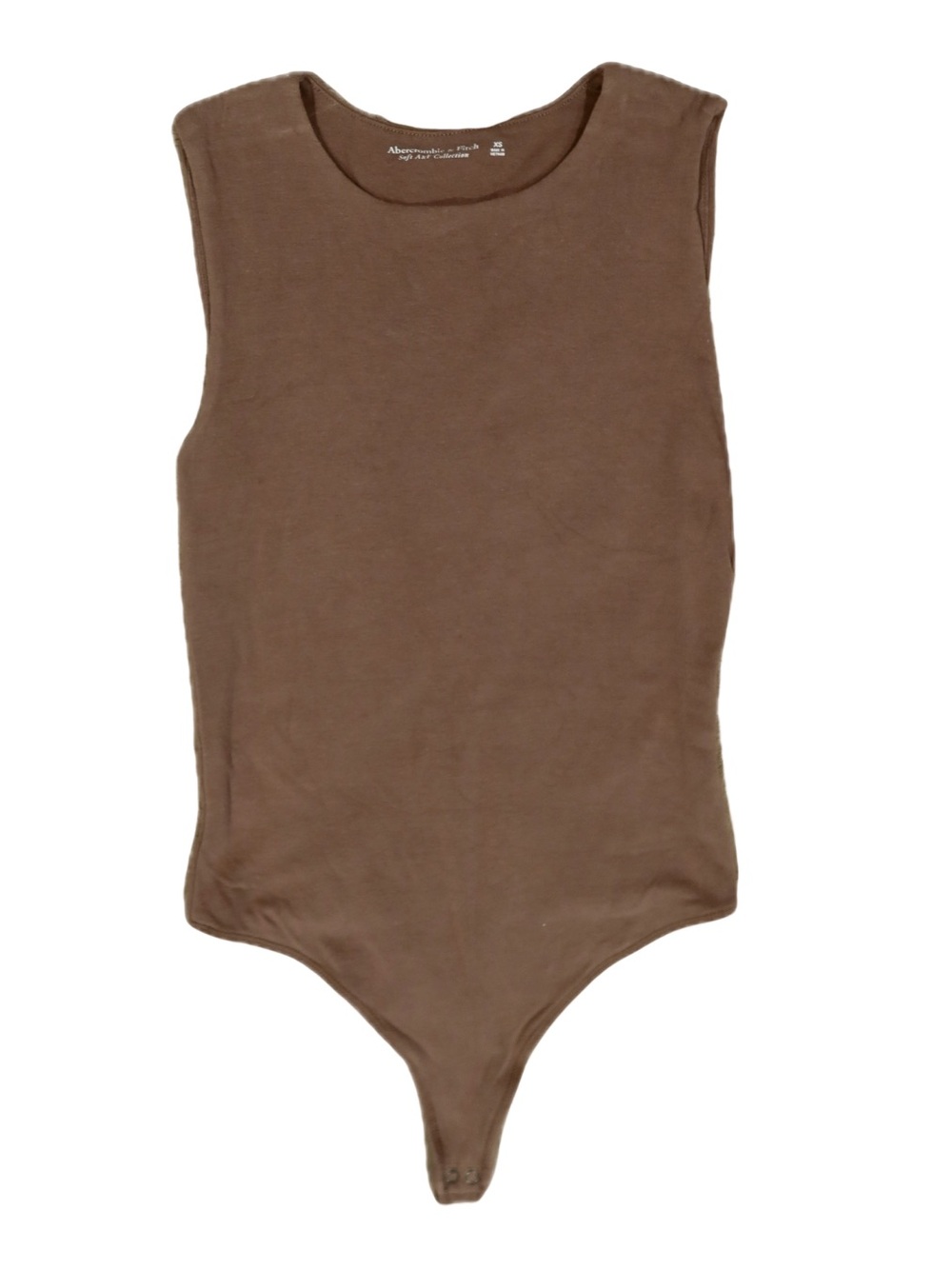 Abercrombie & Fitch soft collection Brown Sleeveless One-Piece Bodysuit